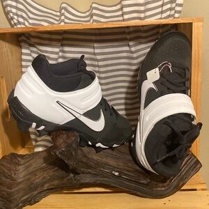 #66 Nike FastFlex Cleats - Black & White